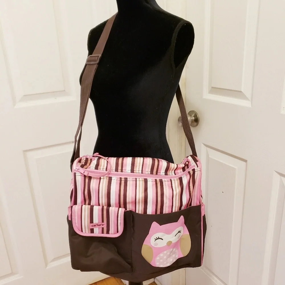 Carter's Large Crossbody Diaper Bag